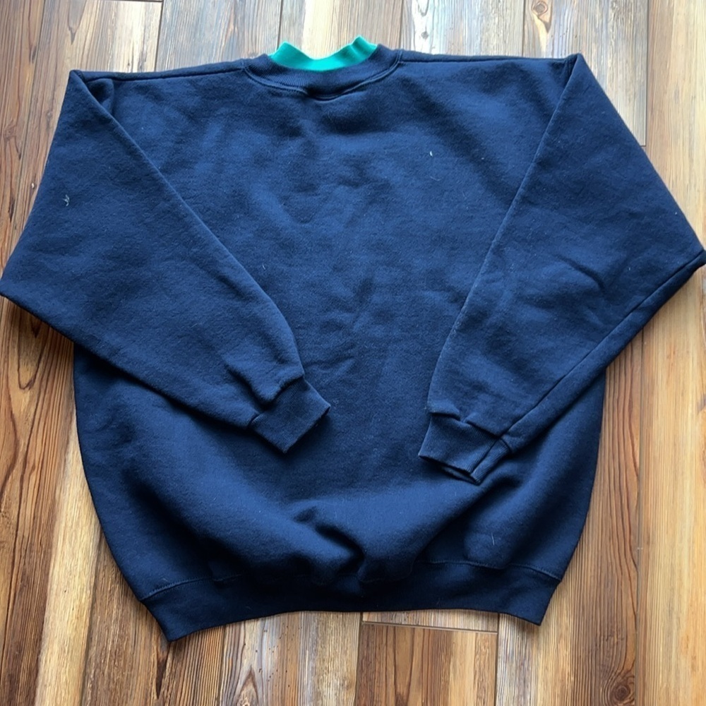 Vintage Heavy Weight Lee Double Crew Neck Virginia Sweatshirt XL - Picture 5 of 7